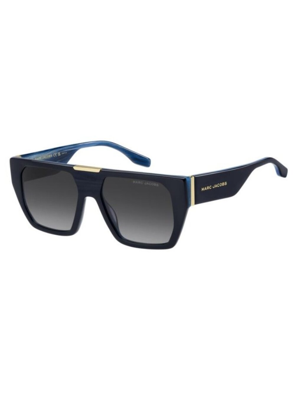 New Marc Jacobs Men's Sunglasses Blue Grey Lens 877 S PJP 55